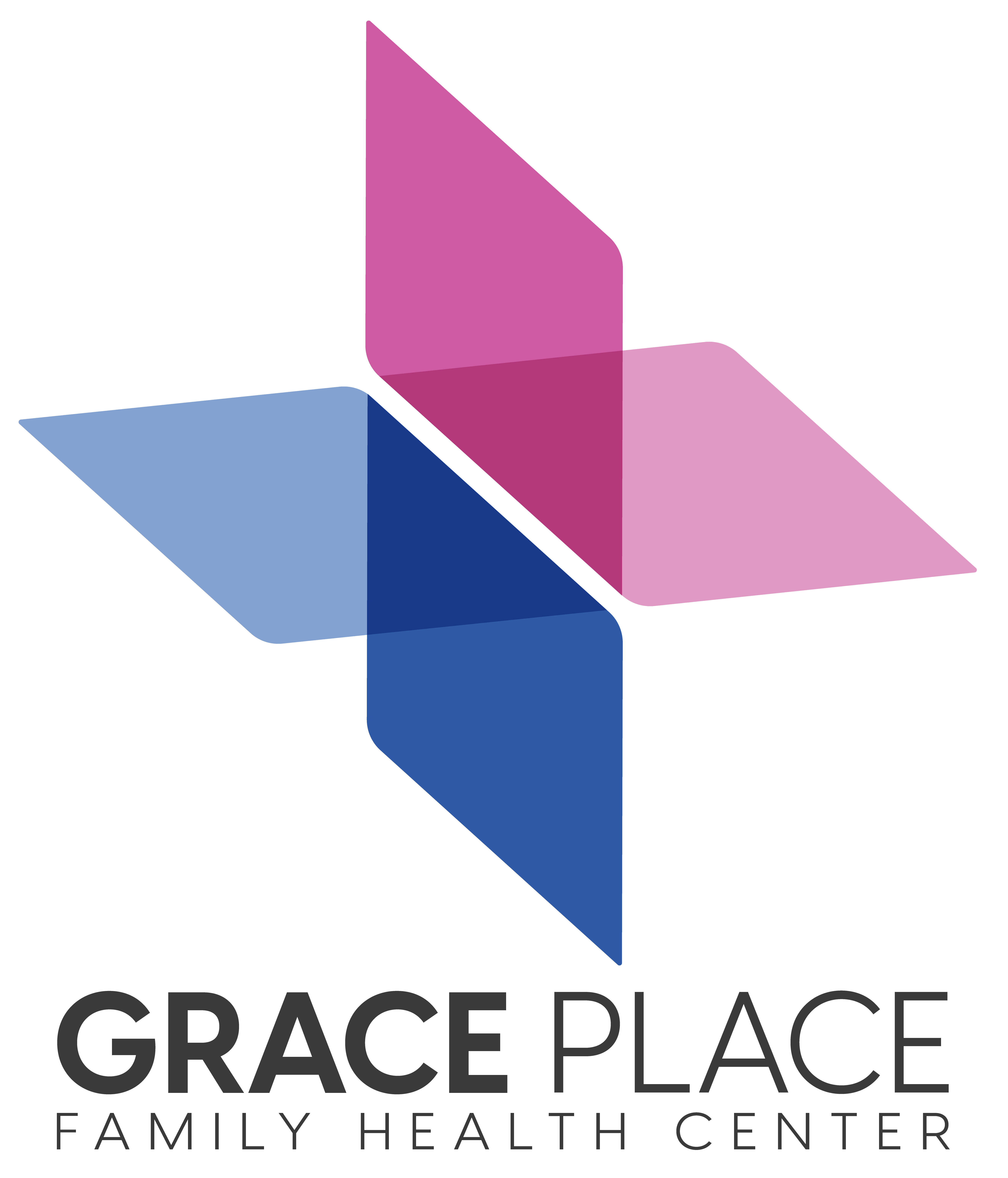 Grace Place Family Health Center Square Logo with Text