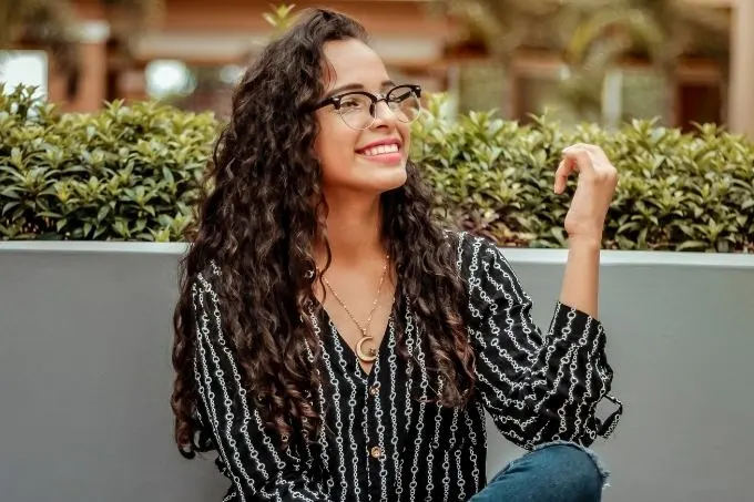 Young Woman Talking on Cell Phone